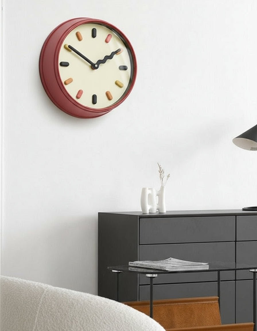 Eco-Friendly 3D Wall Clock with Silent Precision Movement