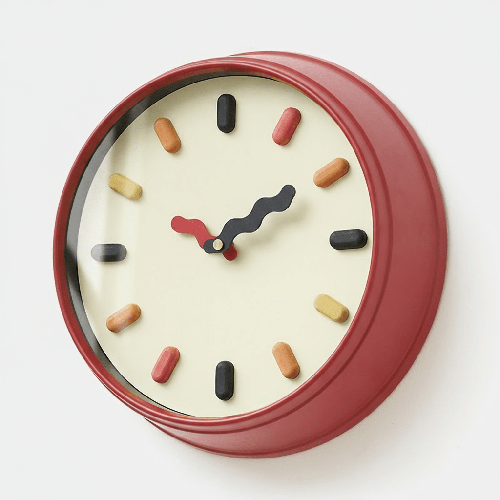 Eco-Friendly 3D Wall Clock with Silent Precision Movement