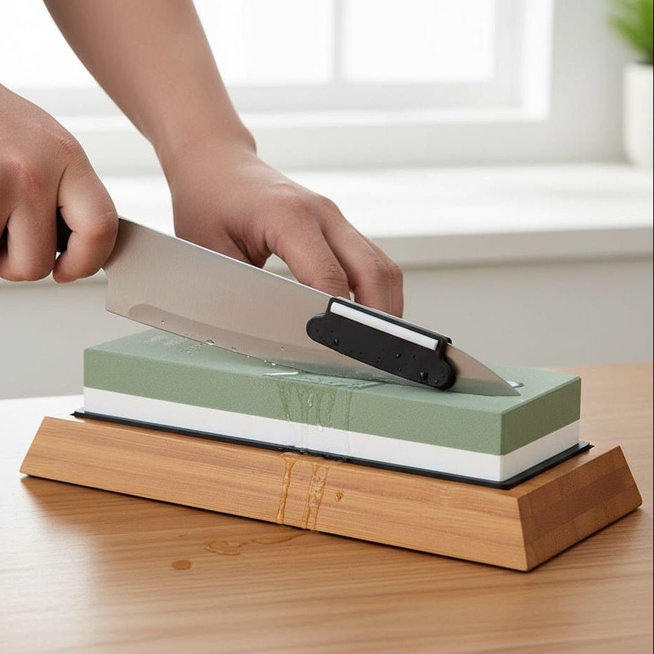 PrecisionSharp 360° Knife Sharpening Station with Diamond Stone