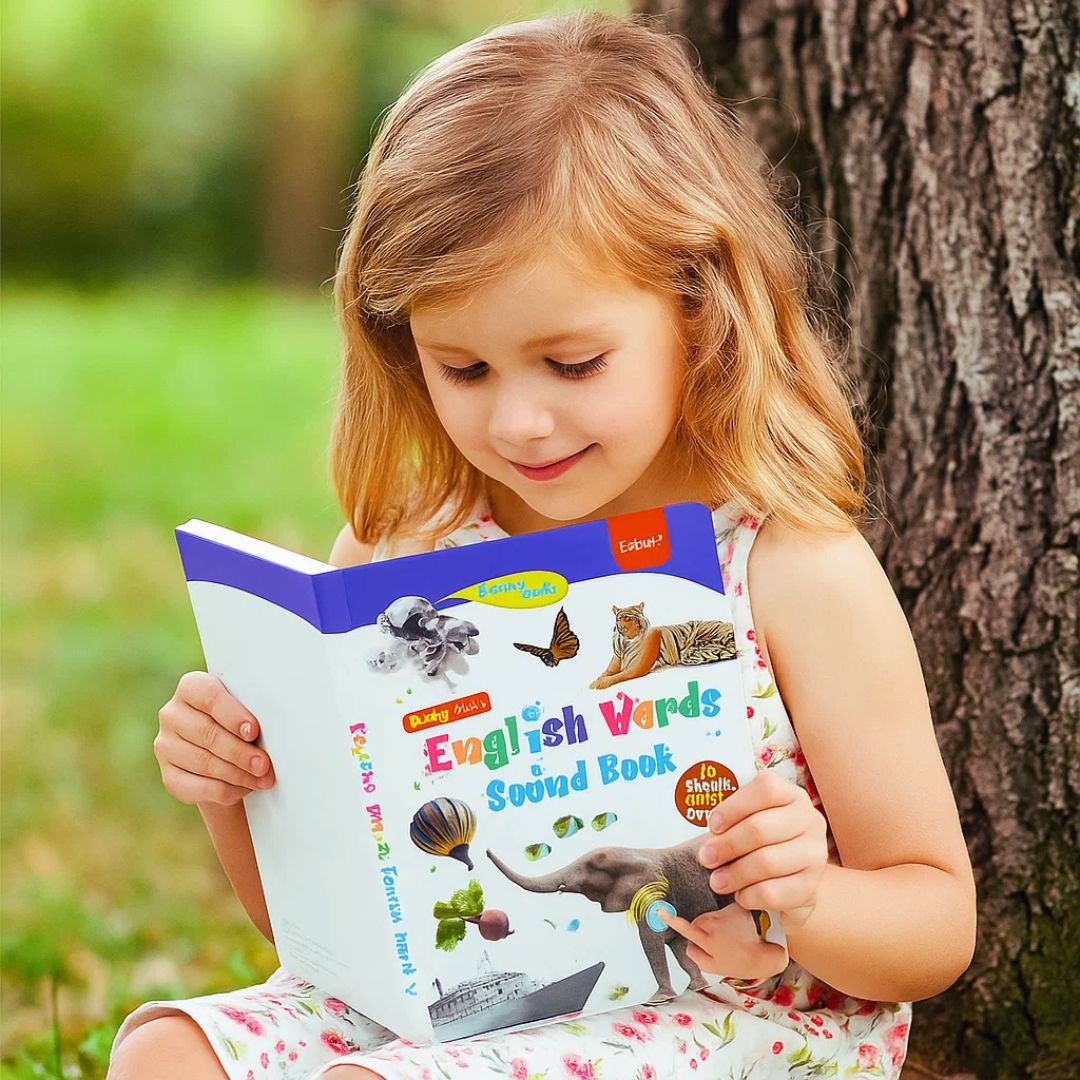 Engaging Interactive English Book for Kids' Language Development