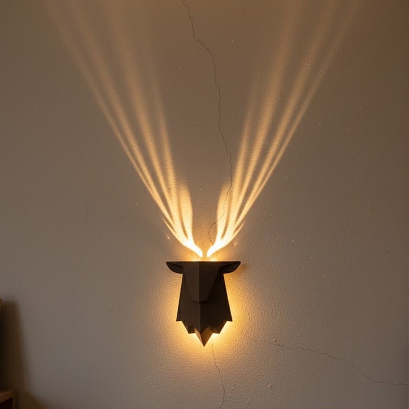 Remote-Controlled Wall Lamp with Dimming Feature for Home Decor