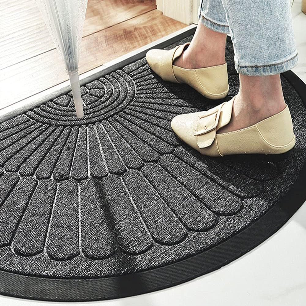 All-Weather Entryway Mat with Secure Grip Design
