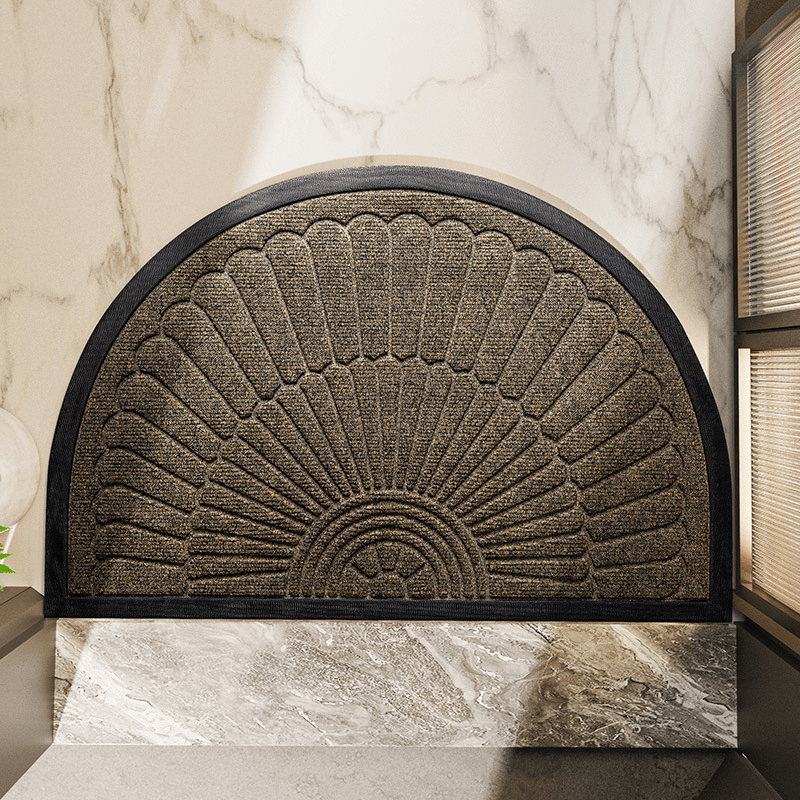 All-Weather Entryway Mat with Secure Grip Design