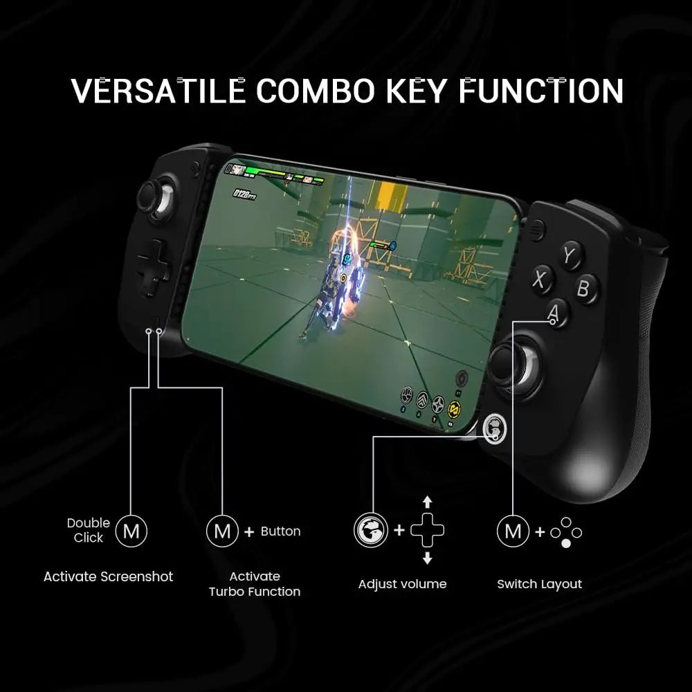 FeatherLite Pro Mobile Gaming Controller with Precision Joystick