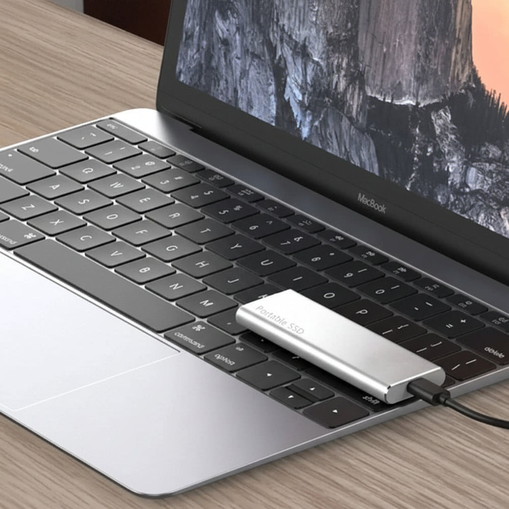 Compact 500GB USB-C Portable Hard Drive for Effortless Storage