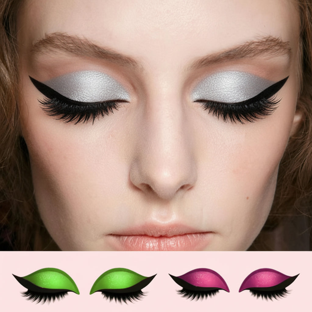 All-in-One Eye Makeup Stickers with Lashes and Shadow
