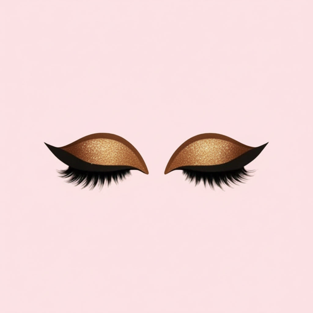 All-in-One Eye Makeup Stickers with Lashes and Shadow