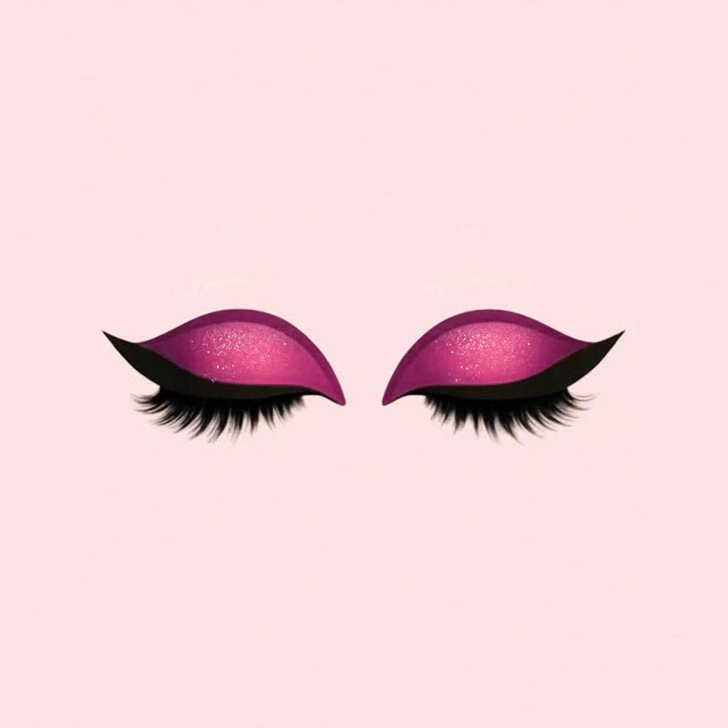 All-in-One Eye Makeup Stickers with Lashes and Shadow