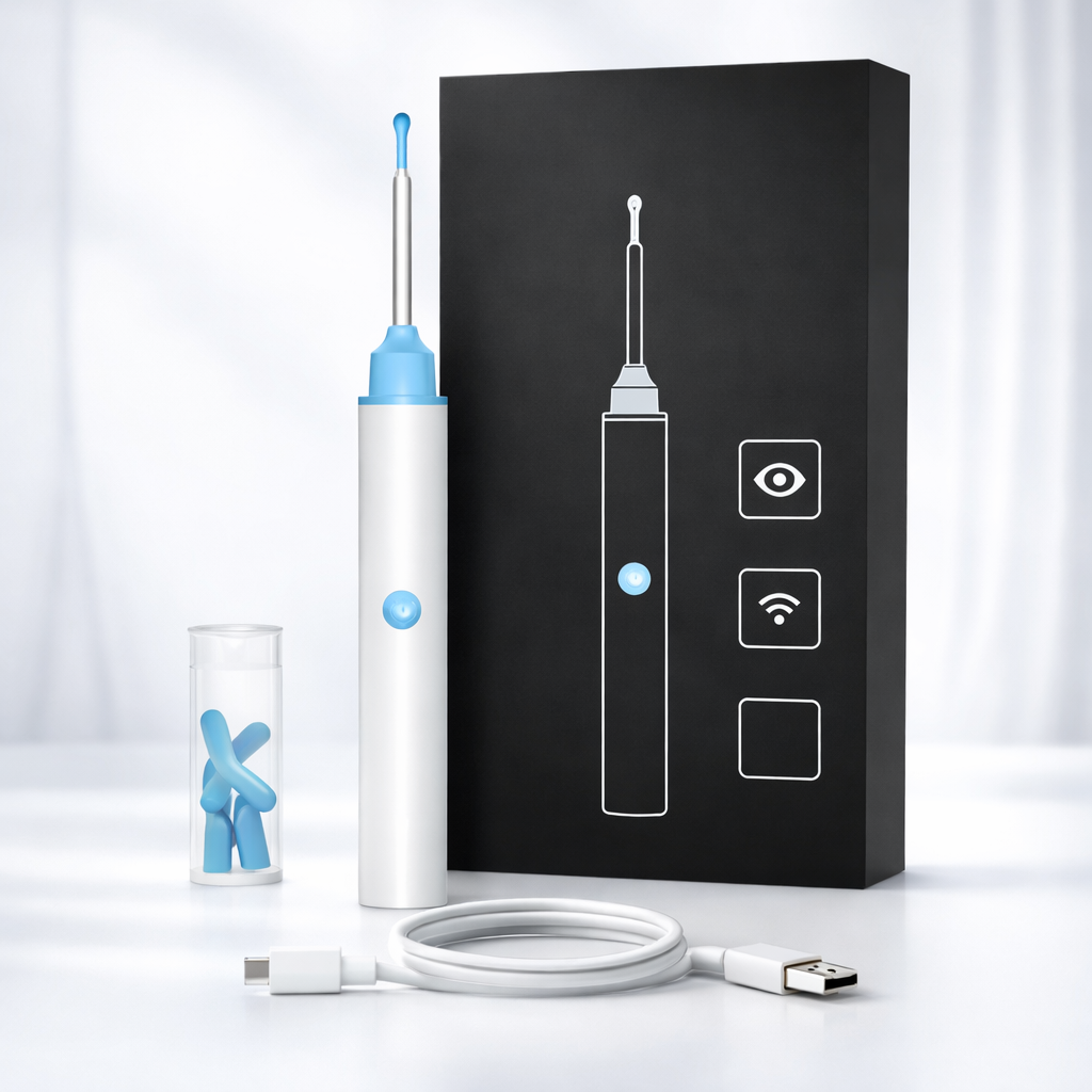 Smart Ear Cleaner with Wireless Camera for Easy Wax Removal