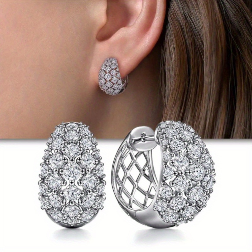 Radiant Crystal Cluster Stud Earrings for Every Occasion