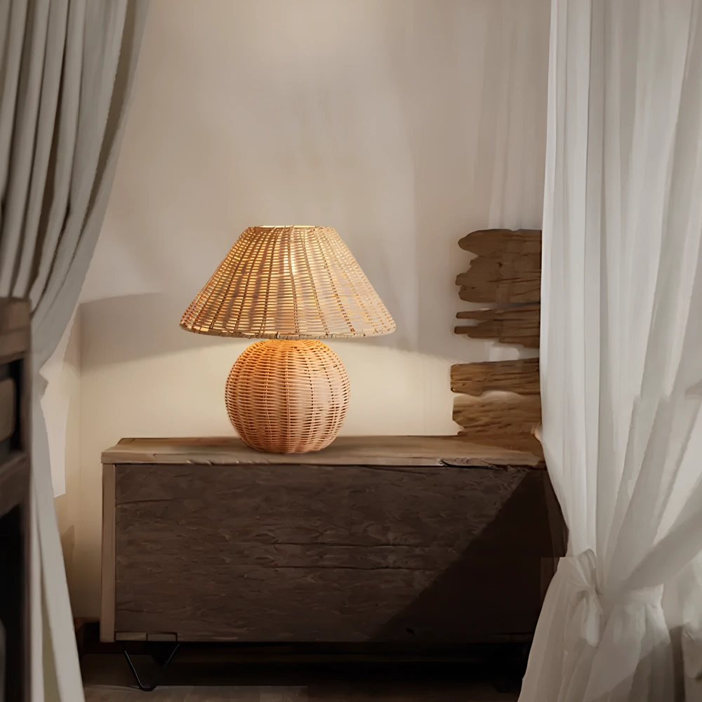 Sustainable Bamboo Desk Lamp – Chic Design for Any Space