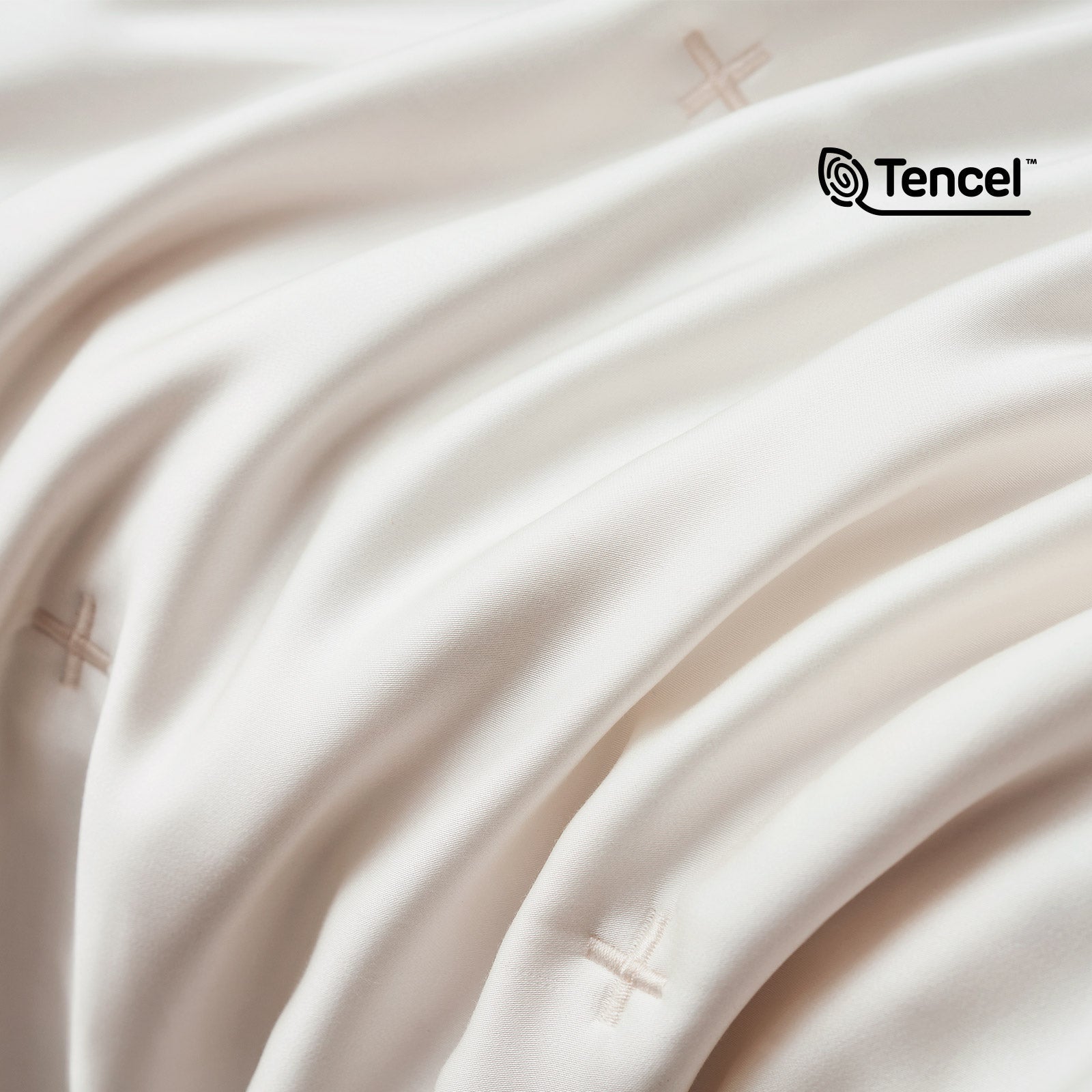 Sustainable Bedding Set | Cooling Tencel Comforter with Moisture Control | Lightweight for Warm Sleepers