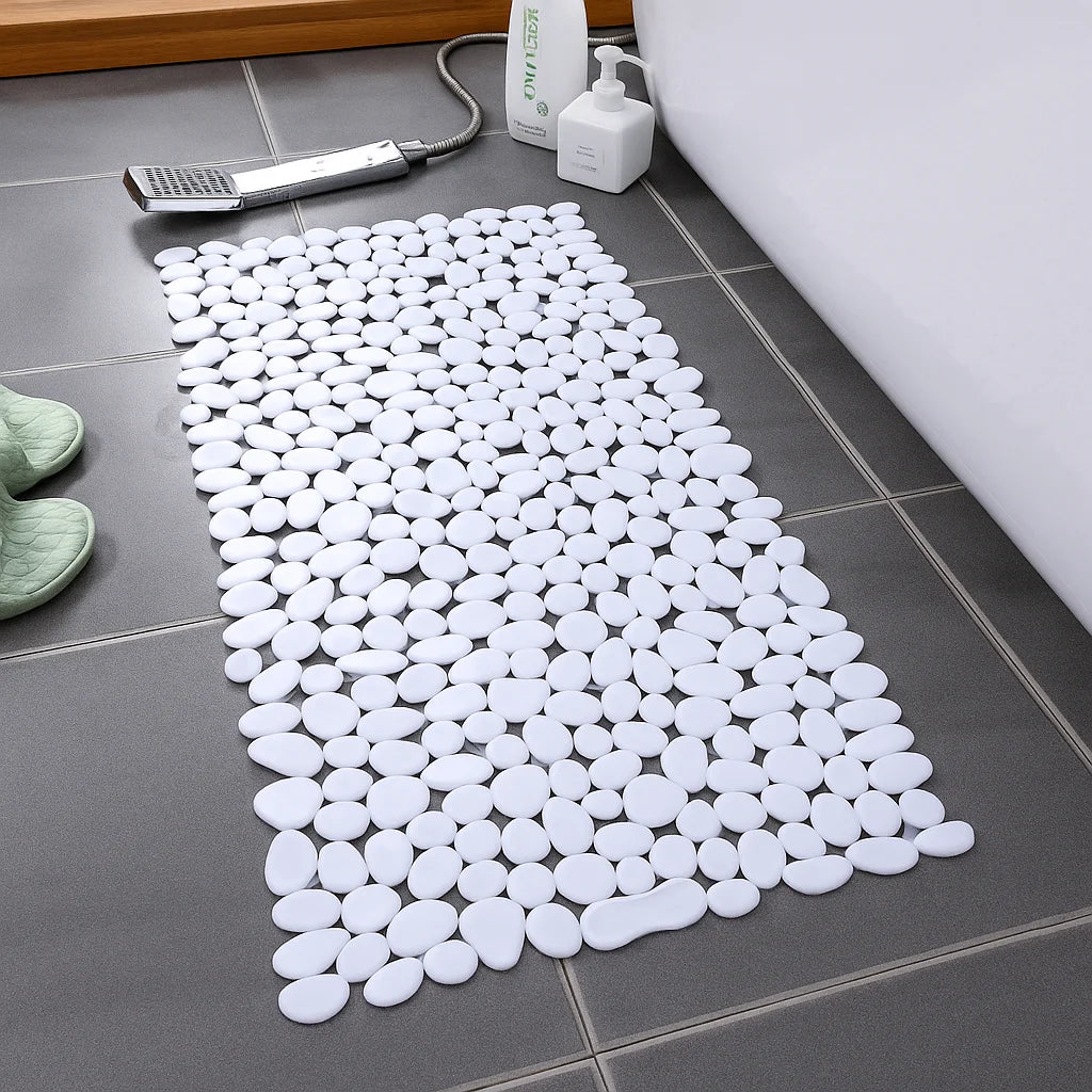 Natural Stone Non-Slip Bath Mat for Ultimate Safety and Comfort