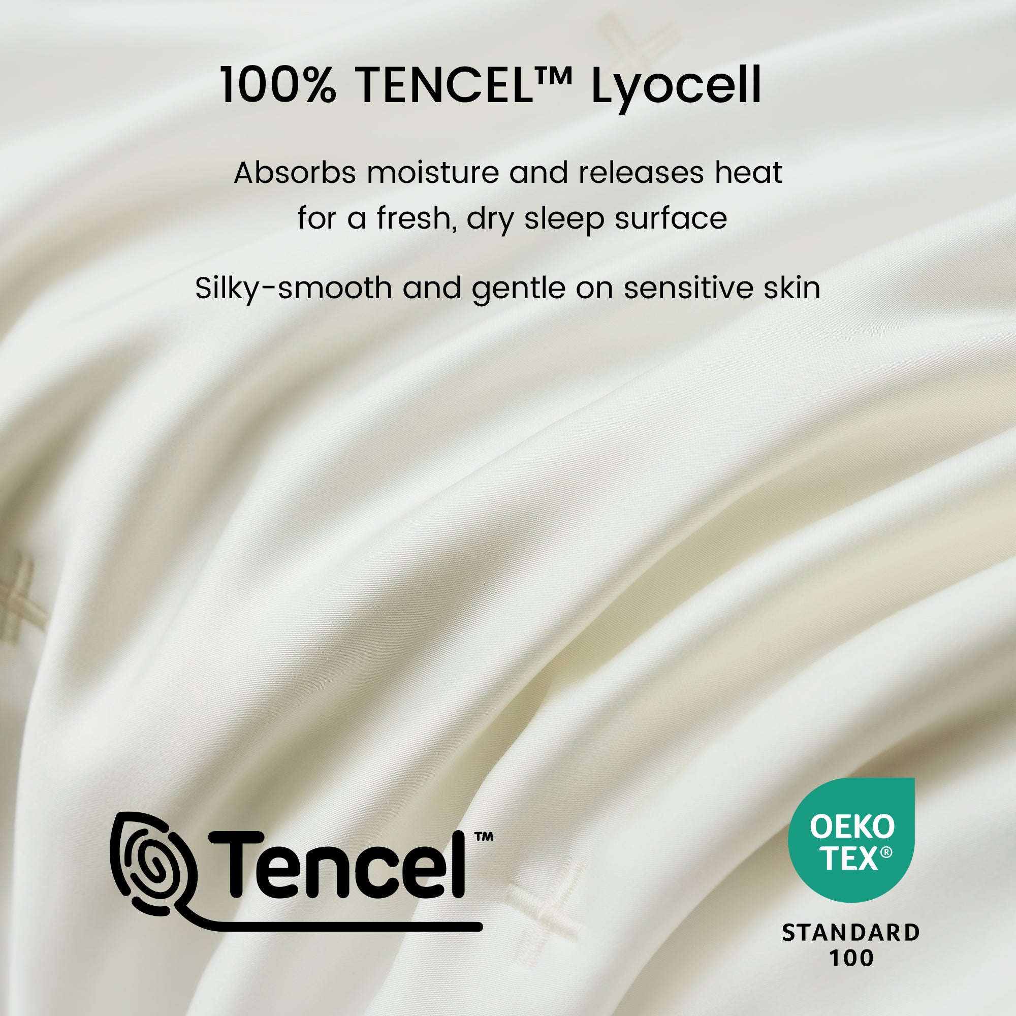 Lightweight Tencel Duvet Cover Set with Cooling Features – Eco-Friendly & Moisture-Wicking