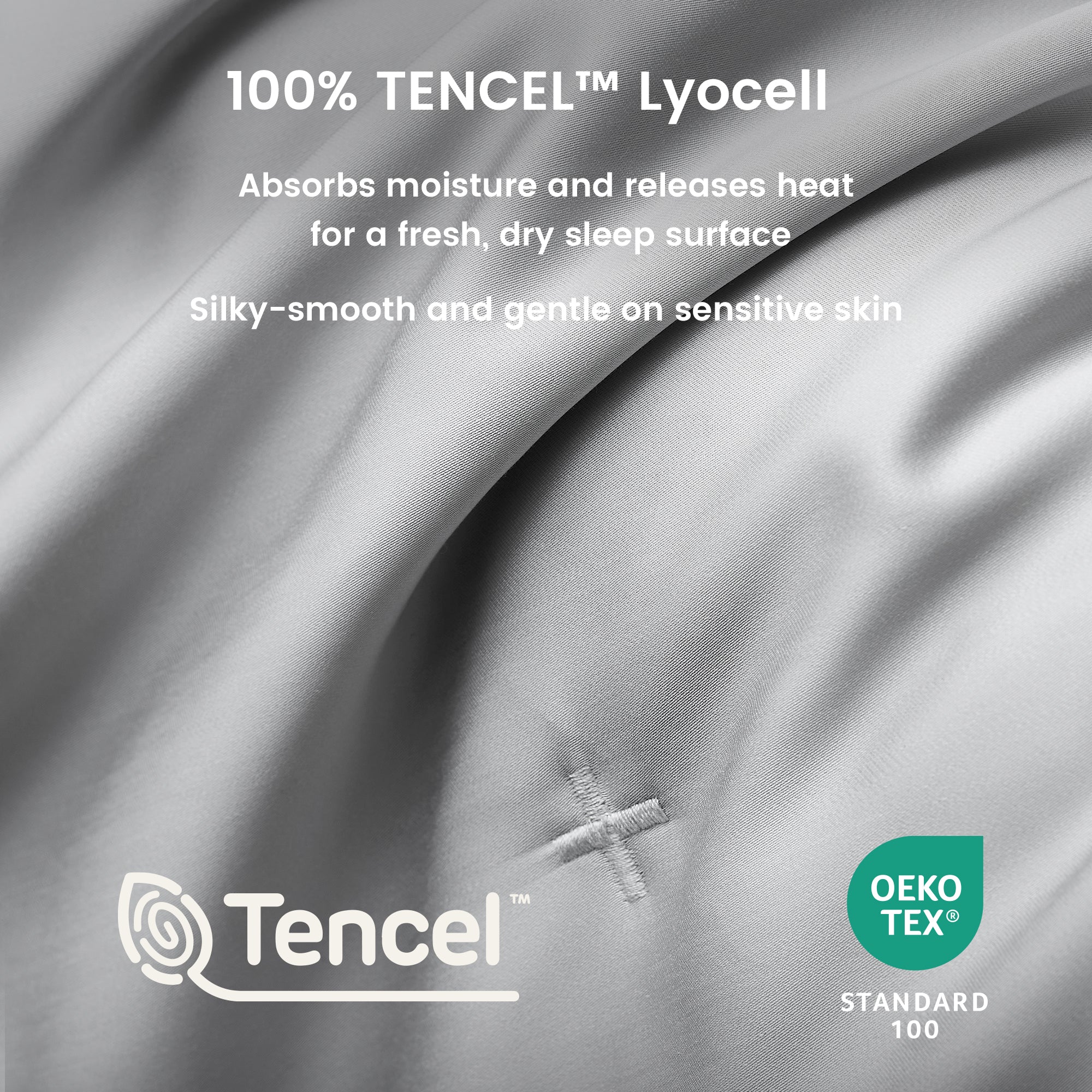 Lightweight Tencel Duvet Cover Set with Cooling Features – Eco-Friendly & Moisture-Wicking