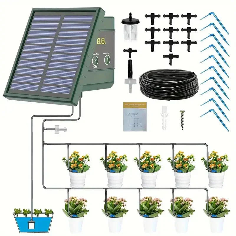 EcoFlow Solar-Powered Drip Irrigation Solution