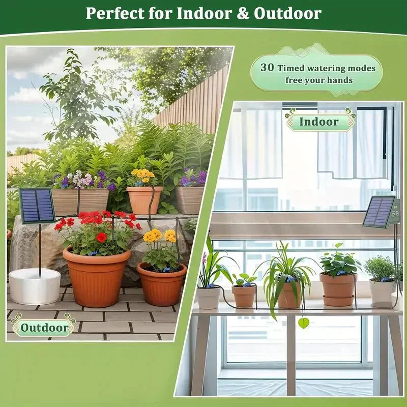 EcoFlow Solar-Powered Drip Irrigation Solution