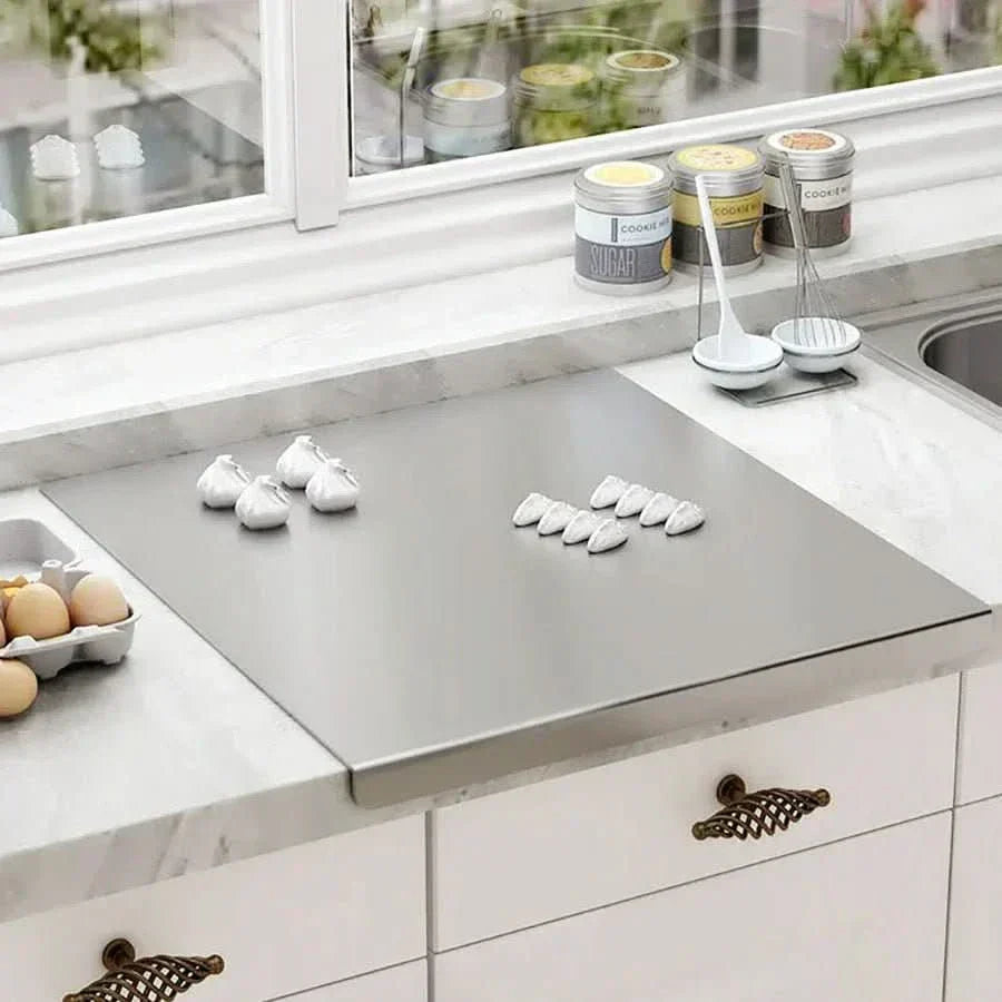 SmartFold L-Shaped Cutting Board for Effortless Food Prep