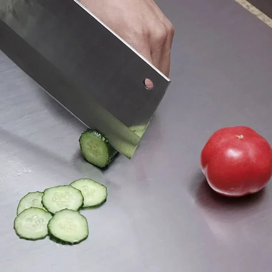 SmartFold L-Shaped Cutting Board for Effortless Food Prep
