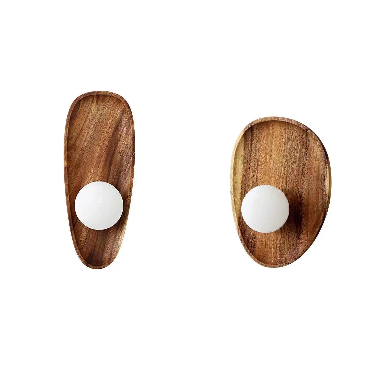LumiNest Wooden Wall Light for a Welcoming Glow