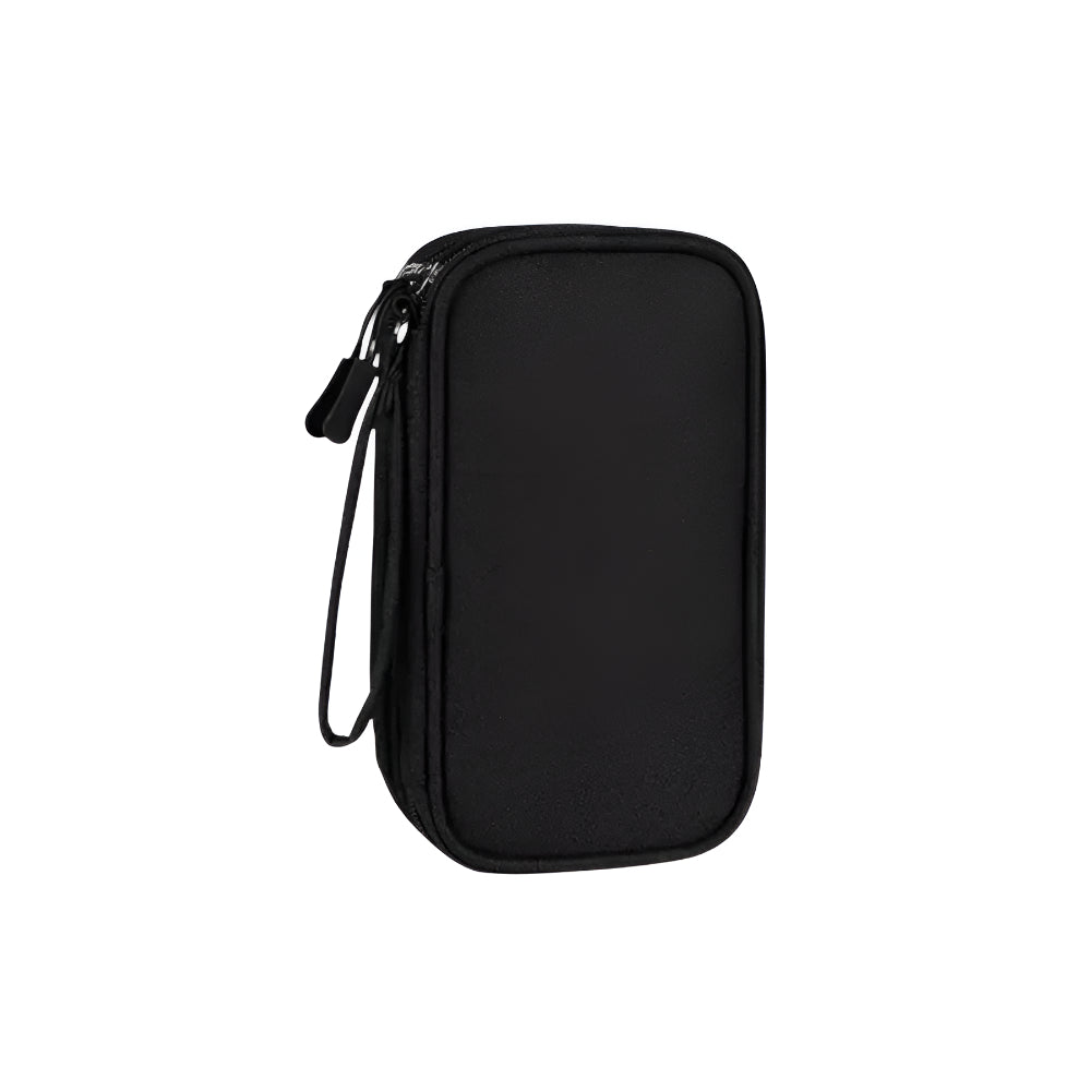 Compact Tech Travel Organizer with Versatile Storage