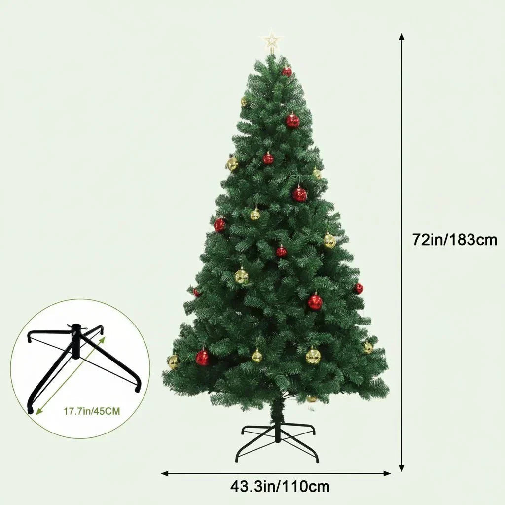 EverGlow LED Holiday Spruce with Eight Dynamic Light Settings