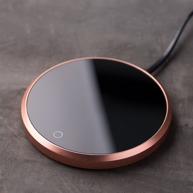 Ceramic Mug Warmer with Temperature Control and Auto Shut-Off for Coffee