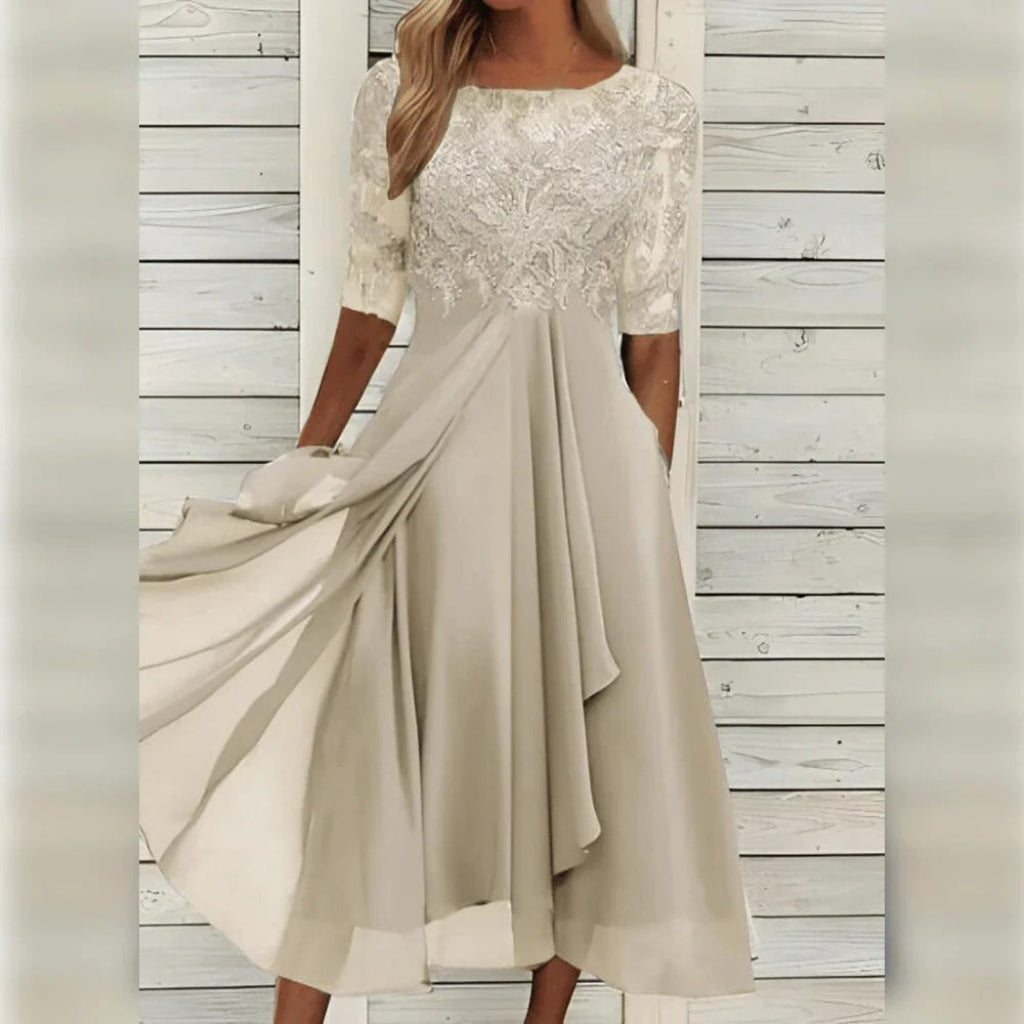 Elegant Chiffon Maxi Gown for Women – Perfect for Any Occasion