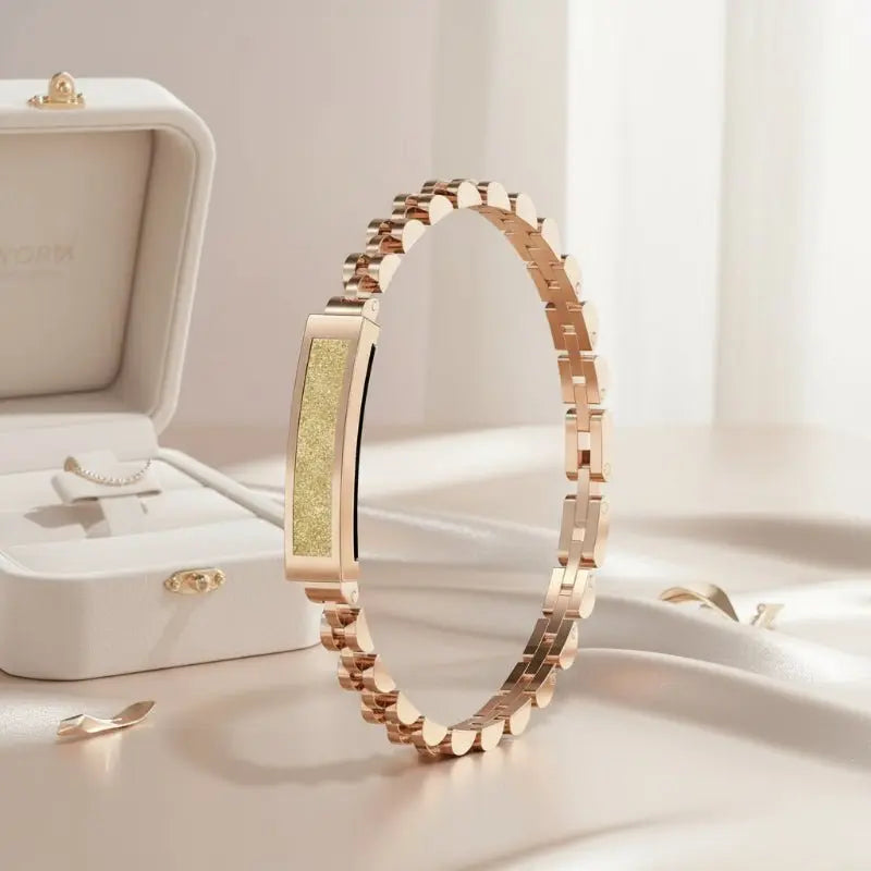 Stylish Activity Monitor Bracelet with Bluetooth Notifications & 5-Day Battery