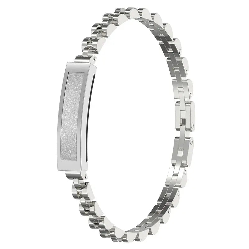 Stylish Activity Monitor Bracelet with Bluetooth Notifications & 5-Day Battery