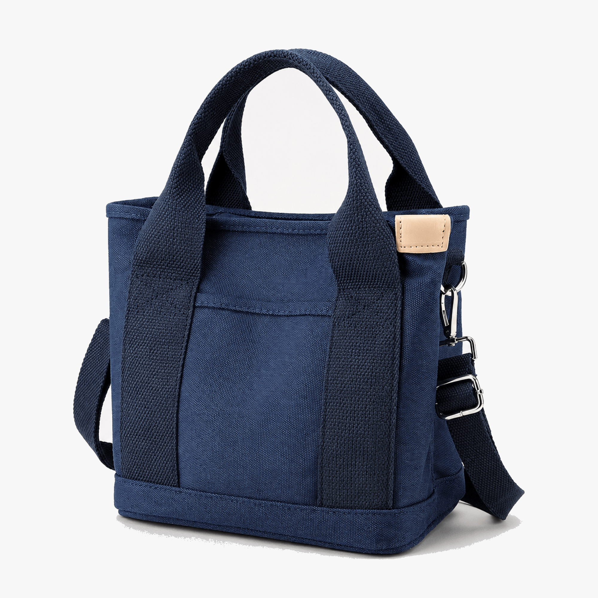Lightweight Canvas Tote Bag with Multiple Pockets for Daily Use