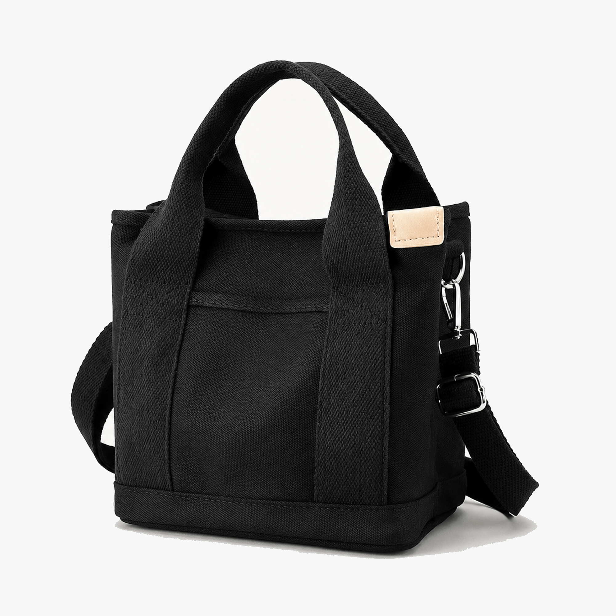 Lightweight Canvas Tote Bag with Multiple Pockets for Daily Use
