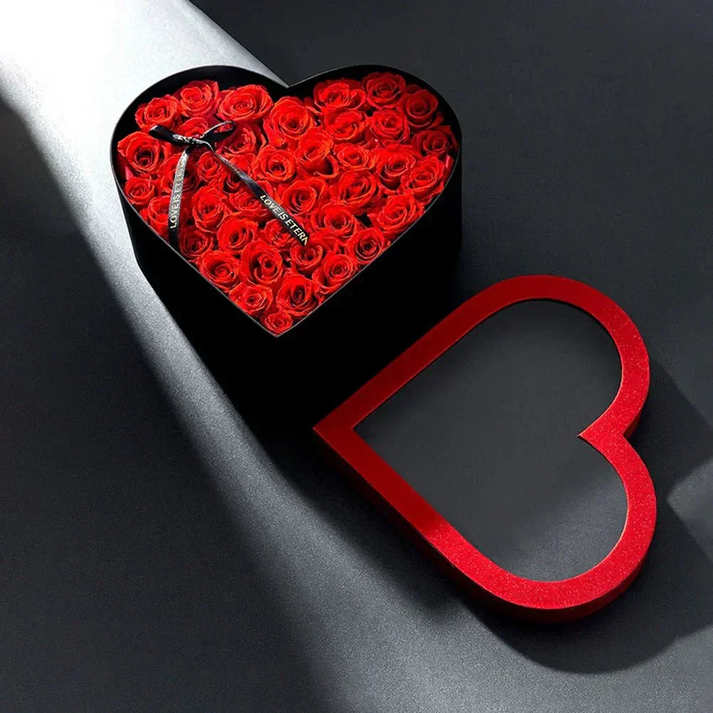 CherishBox Heart Shaped Gift Container for Romantic Gifts