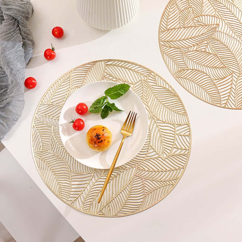 Stylish Round Dining Placemats – Resilient Table Protectors