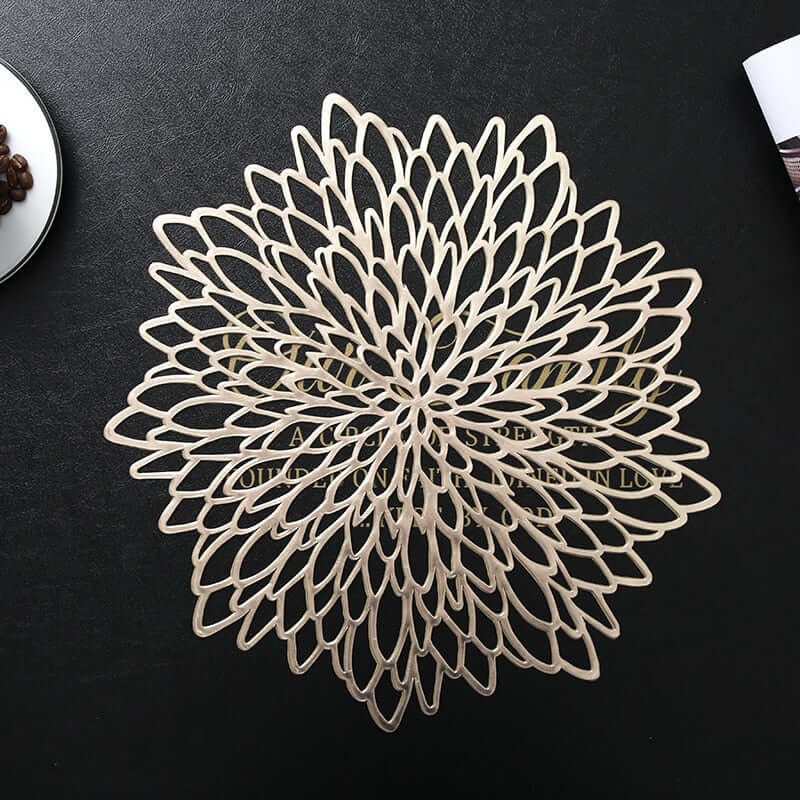Stylish Round Dining Placemats – Resilient Table Protectors