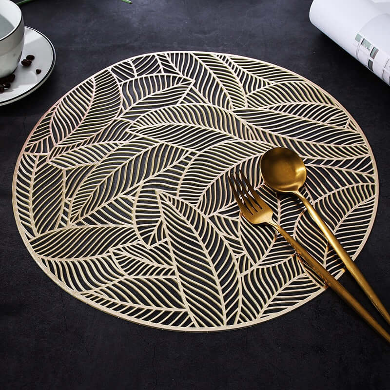 Stylish Round Dining Placemats – Resilient Table Protectors
