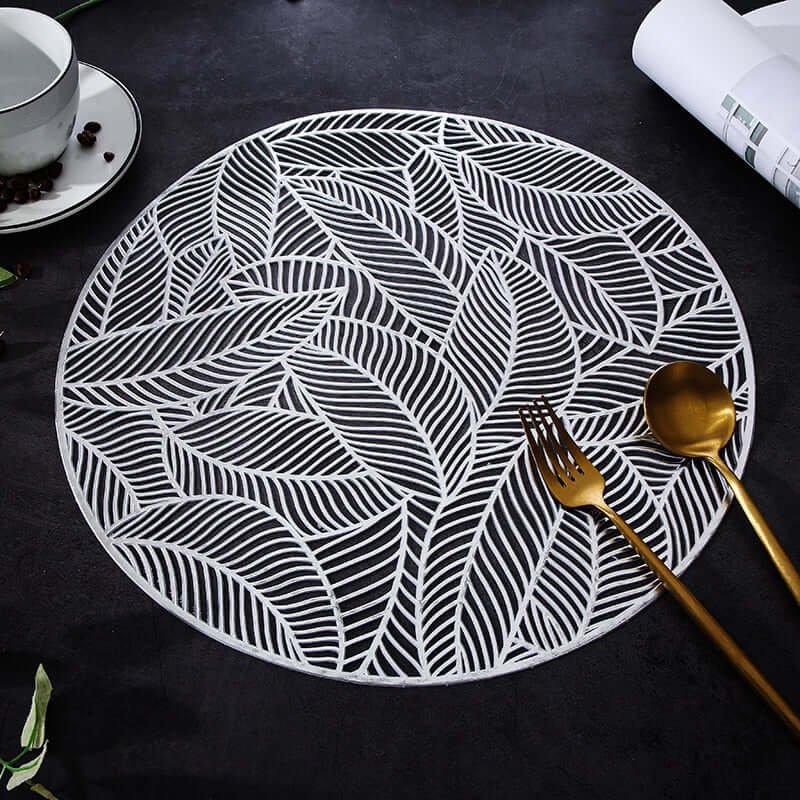 Stylish Round Dining Placemats – Resilient Table Protectors