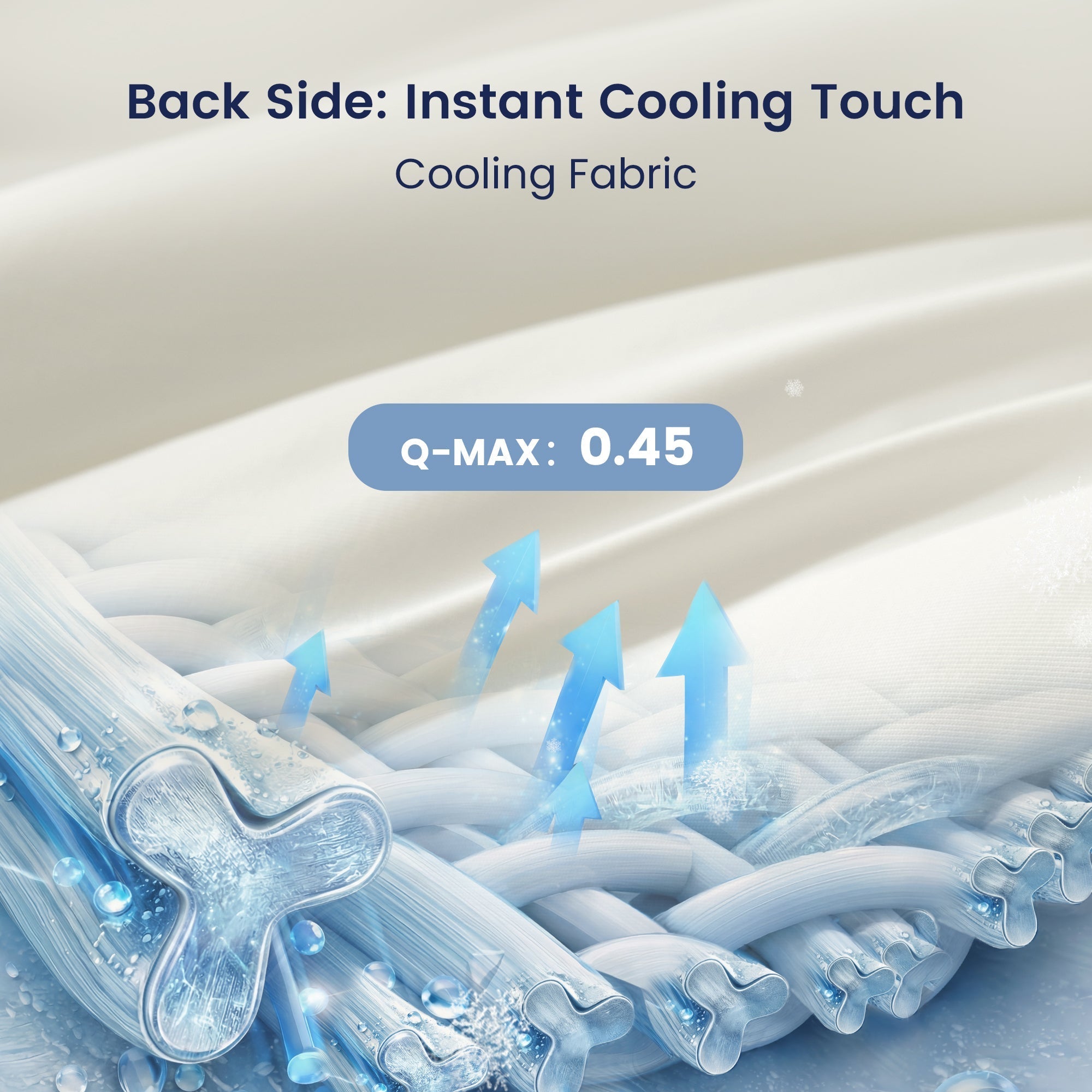 Lightweight Cooling Comforter with Pintuck Design and Breathable Fabric