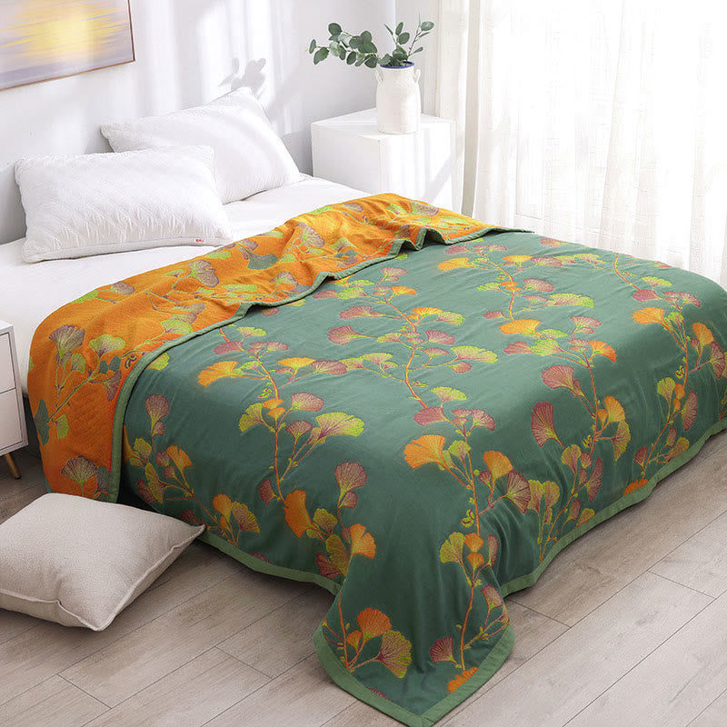 Reversible Jacquard Quilt – Elegant Design for Cozy Home Decoration