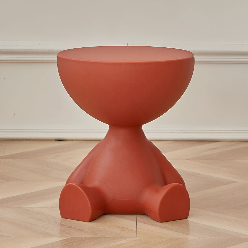 Chic Round Coffee Table with Sleek Side Table for Any Room