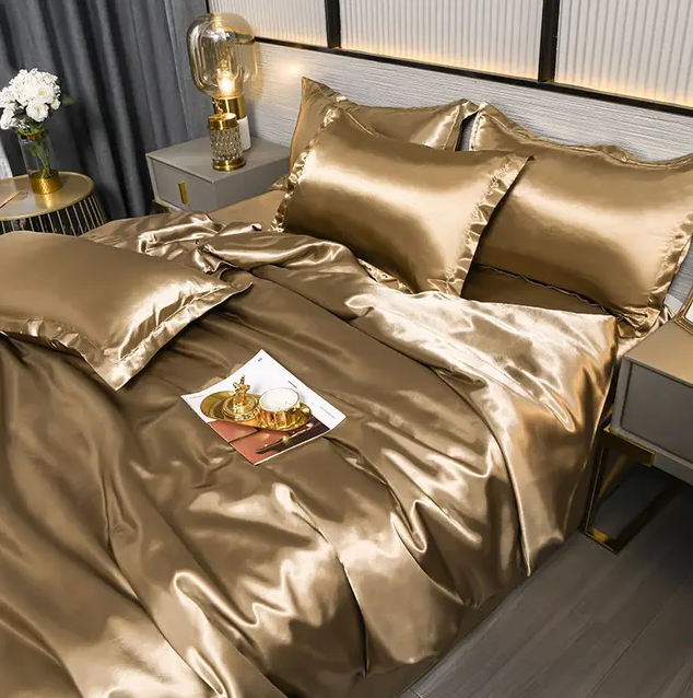 Satin Bed Linen Collection – Soft, Luxurious, Year-Round Comfort