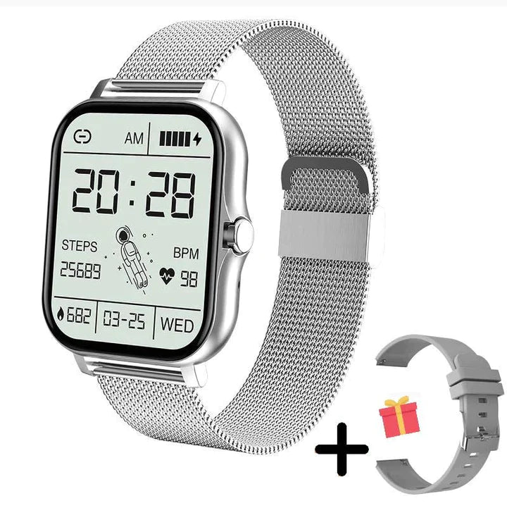 Fashionable Touchscreen Smartwatch | Health & Fitness Tracker for Women