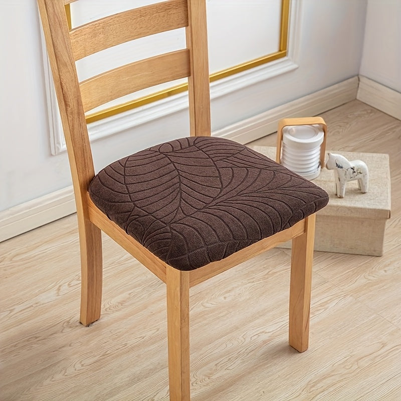 Stretch Fit Dining Chair Covers in Jacquard Fabric – Modern Protection