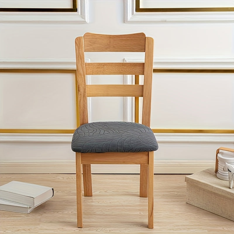 Stretch Fit Dining Chair Covers in Jacquard Fabric – Modern Protection