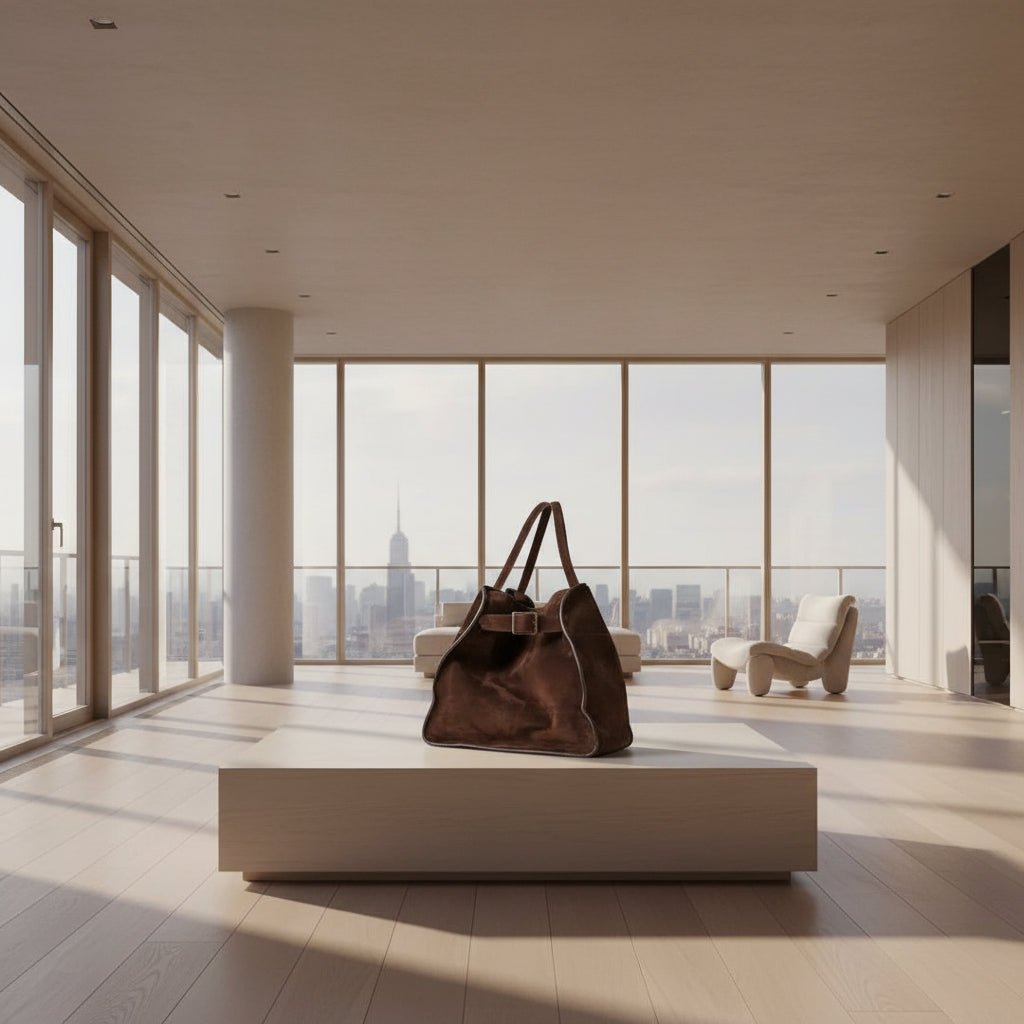 LuxeVibe Eco-Friendly Leather Tote for Daily Adventures