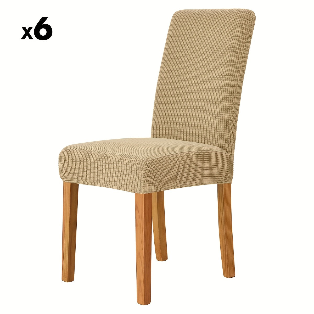 Stretch Fit Velvet Chair Covers for Dining – Elegant Protective Slipcovers