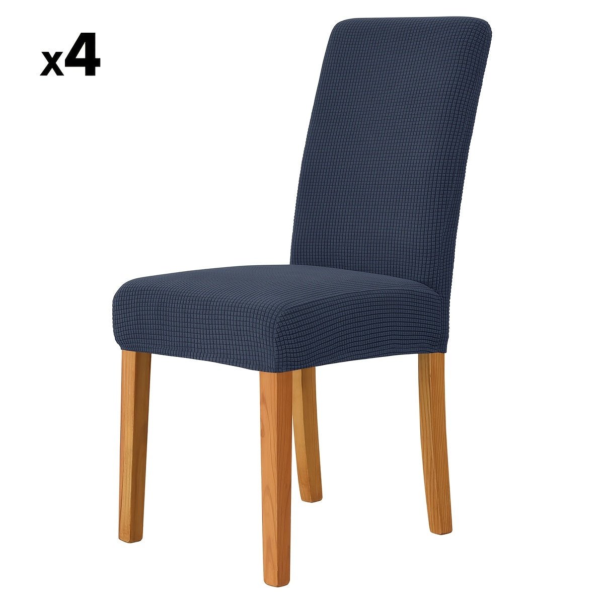 Stretch Fit Velvet Chair Covers for Dining – Elegant Protective Slipcovers