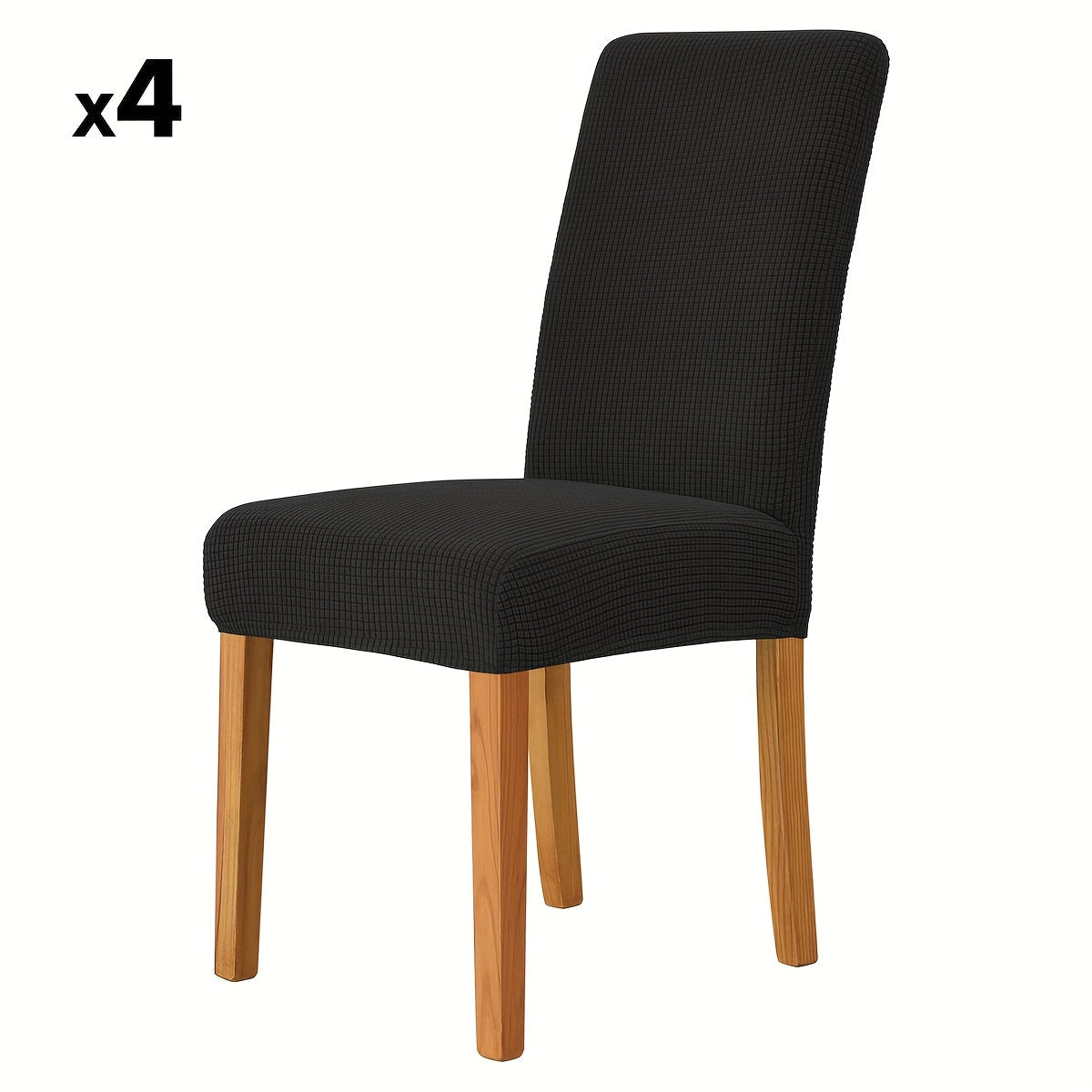 Stretch Fit Velvet Chair Covers for Dining – Elegant Protective Slipcovers