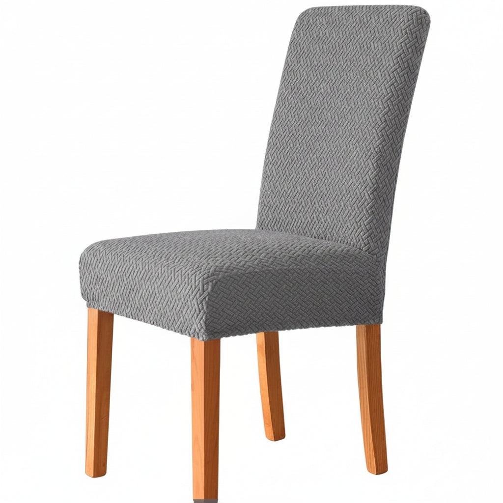 Stretch Fit Velvet Chair Covers for Dining – Elegant Protective Slipcovers