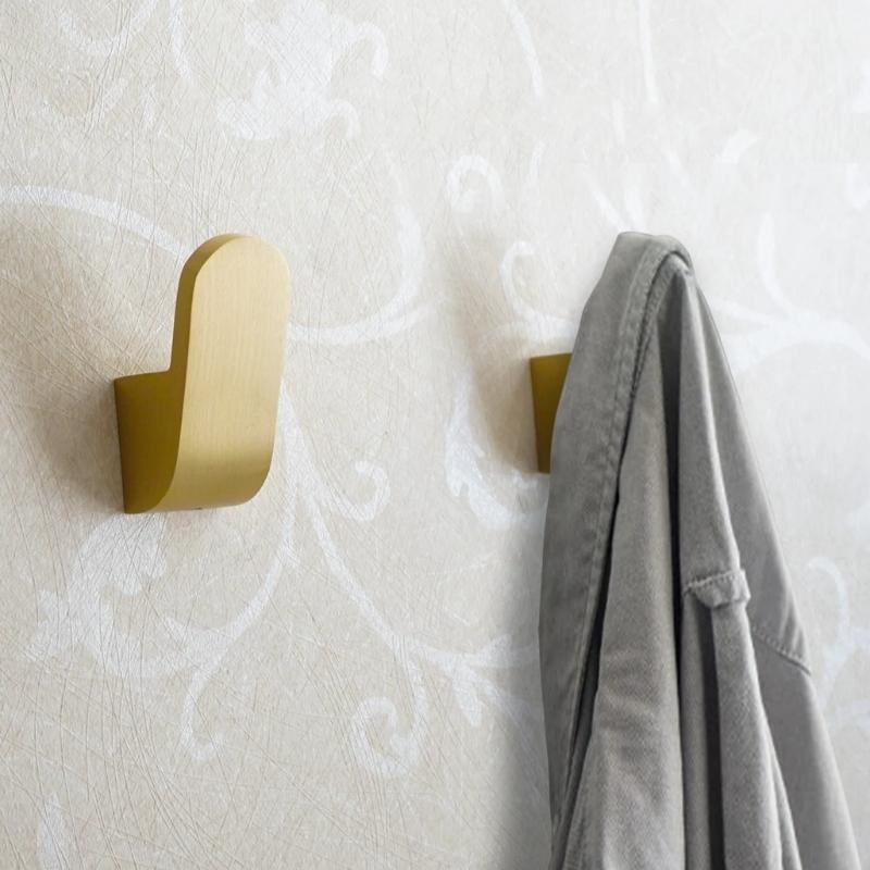 Stylish Brass Robe Hooks with Durable Design for Organized Spaces